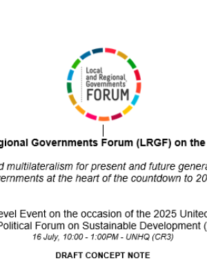 LRGF Agenda