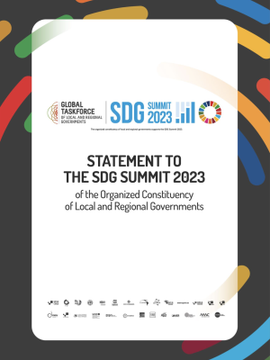 Statement to the SDG Summit 2023
