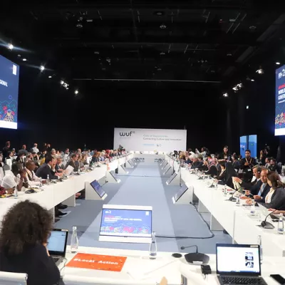 Our constituency speaks to the World Urban Forum through the World Assembly in Abu Dhabi