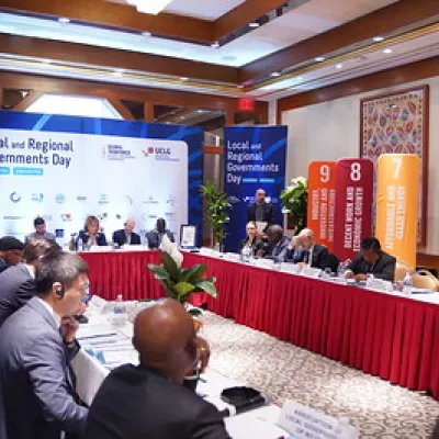 Local and regional governments call for managing water as a common good at the UN Water Conference #Water Action