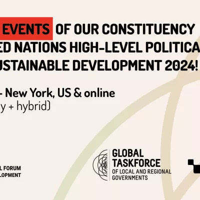 The United Nations High-Level Political Forum (HLPF) just started in New York